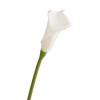 Vente en gros 70cm Grandes fleurs artificielles PU Real Touch Calla Lily artificielle pour la décoration intérieure
