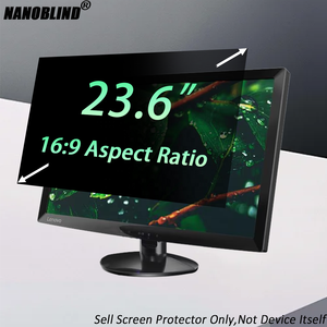 Protection d'écran pour les yeux, film protecteur anti-espionnage, anti-reflets, anti-lumière bleue, pour moniteur de bureau de 23,6 <span class=keywords><strong>pouces</strong></span> 16:9 - Product Image 1