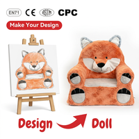 Boneka Bayi Custom Non-Toksik Ramah Kulit, Mainan Hewan Isi Dakron, Teman Tidur Bayi Baru Lahir, Hadiah Boneka Beruang Pink Sofa