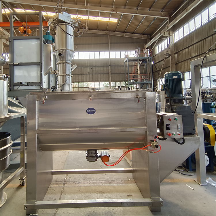 100 150 200 300 400 500 600ltr Ribbon Mixer Horizontal Ribbon Blender Mixer · image 6