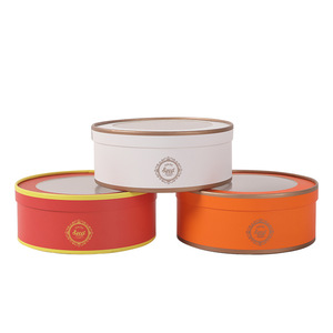 Round cheese packing box 3 inches 4 cheese cake box