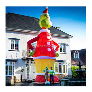 10ft Christmas <strong>Inflatable</strong> Outdoor Yard Decoration Giant <strong>Inflatable</strong> Monster <strong>Grinch</strong> - Product Image 6