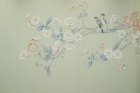 Panneaux muraux SUNGPU & panneaux décoratifs modernes en relief 3D, panneau mural à motifs floraux et oiseaux, panneau mural décoratif personnalisé pour l'intérieur