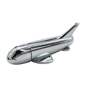 Gitra Ổ <span class=keywords><strong>USB</strong></span> Hình Máy Bay Logo Tùy Chỉnh Ổ <span class=keywords><strong>Usb</strong></span> Flash Hình Dạng Độc Đáo Bằng Kim Loại OEM Đĩa Nhớ 16GB 32G 64GB 128GB - Product Image 4