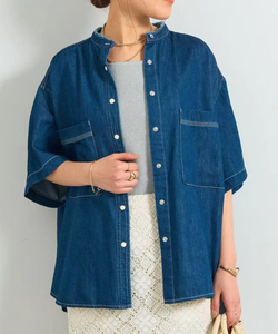 Best Quality <b>Men's</b> Casual Long Sleeve Cotton Denim Shirt Top Selling Breathable Product with Customized Logo - Product Image 1