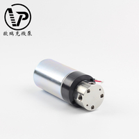 Pompe à engrenages miniature en acier inoxydable DC24V 37W, 2L/min, 3 bars, fonctionnement continu pour le traitement de l'eau et le transfert de fluides médicaux