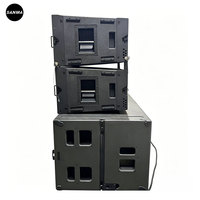 W8LC Deux enceintes Line Array 3 voies de 12 pouces, système audio professionnel pour scène et concert en extérieur