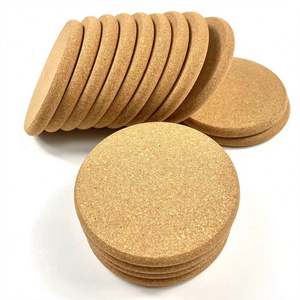 <b>Cork</b> <b>Coasters</b> Insulated Table Mat Kitchen Absorbent Non-Slip Square Round Insulation Custom Mat <b>Cork</b> <b>Coasters</b> - Product Image 4