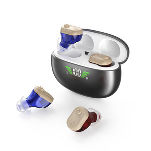 Amplificador <span class=keywords><strong>de</strong></span> Sonido BTE Portátil Fabricado en China, Recargable para Personas Mayores con Problemas Auditivos, 16 Canales Ajustables, ITE Invisible Interno - Product Image 2