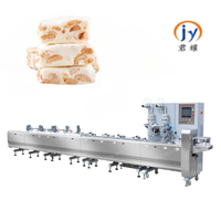 Ligne d'emballage flow pack pour nougats, machine d'emballage en sachet oreiller, machine flow pack