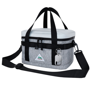 Sac de camping décontracté SENDA grande capacité, réutilisable, réglable, isolant, résistant à l'eau, écologique, en polyester durable - Product Image 5