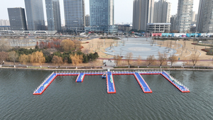 Muelle <span class=keywords><strong>flotante</strong></span> <span class=keywords><strong>de</strong></span> alta calidad con el mejor plan, <span class=keywords><strong>precio</strong></span> competitivo, plataforma <span class=keywords><strong>de</strong></span> agua <span class=keywords><strong>de</strong></span> 50*50*40cm con accesorio - Product Image 6