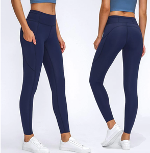 Leggings <span class=keywords><strong>Sportivi</strong></span> Mimetici a Vita Alta per Donna, Pantaloni da Palestra a Basso Prezzo, Leggings <span class=keywords><strong>Neri</strong></span> Camo - Product Image 6