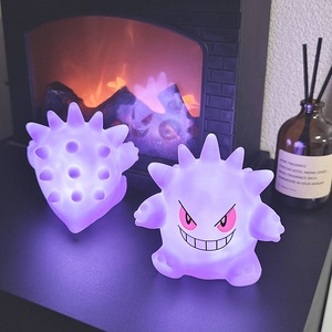 <span class=keywords><strong>Lampe</strong></span> <span class=keywords><strong>de</strong></span> nuit <span class=keywords><strong>Pikachu</strong></span> super mignonne jouets cadeaux lumières PVC dessin animé LED bébé <span class=keywords><strong>lampe</strong></span> Charmander Gengar 3d Led veilleuse - Product Image 3