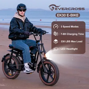 UE EE. UU. Almacén Francia Alemania Stock EK30 Bicicleta eléctrica Adultos 750W Motor Nieve Playa Bicicleta de montaña 48V Batería extraíble Ebike