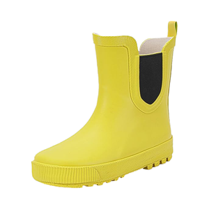 Botas Chelsea Personalizables y Resistentes para Niños, Botas de Lluvia de Goma Natural Impermeables, Zapatos de Lluvia Modernos para Niños Pequeños - Product Image 1