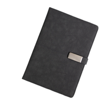 Carnet de travail et de réunions à couverture rigide, carnet de bureau professionnel avec impression de logo personnalisé, carnet A5 avec fermeture magnétique