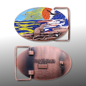 Biểu Tượng Tùy Chỉnh Thời Trang Phương Tây Nhà Thiết Kế Vành Đai Thép Không Gỉ Khóa Tùy Chỉnh Người Đàn Ông Phụ Nữ Cao Bồi Rhinestone Cao Bồi Vành Đai Khóa - Product Image 1