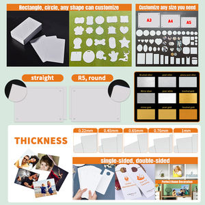 Лидер продаж, индивидуальный Алюминиевый Печатный чистой автомобильный ярлык, сублимационный номерной знак-2 отверстия - Product Image 6