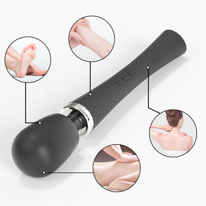 Masajeador de hombro y cuello eléctrico de mano aerodinámico al por mayor masajeador de varita de Fitness con vibración - Product Image 2