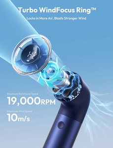 พัดลมพกพาขนาดเล็ก6เกียร์4P + <span class=keywords><strong>2H</strong></span> โหมดแบตเตอรี่3500mAh เวลาในการทำความเย็นสูงสุด15H พลาสติกแอนดรอยด์สำหรับระบายความร้อนกลางแจ้ง - Product Image 4