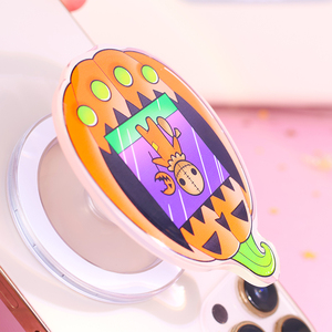 Tùy chỉnh từ Grip thăng hoa ổ cắm làm bằng nhựa poppings Acrylic điện thoại di động đứng điện thoại Grip - Product Image 2