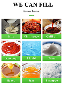 Machine de remplissage de pâte chinoise bouteille de <span class=keywords><strong>ketchup</strong></span> machine de paquet de sauce chili machine de remplissage de sachet de savon détergent liquide - Product Image 5