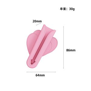 Creative Silicone Mobile Phone Holder <b>Lipstick</b> <b>Lipstick</b> Portable <b>case</b> Celebrity Style <b>Lipstick</b> Back Clip Mobile Phone Holder - Product Image 4