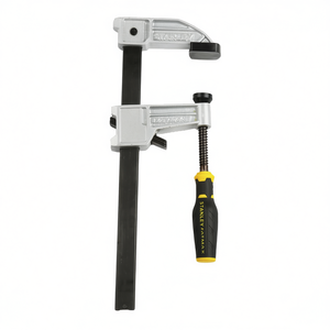 Abrazadera de tornillo Stanley de 12 pulgadas, herramienta de sujeción de acero de alta resistencia para trabajar la madera y el metal - Product Image 2