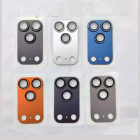 Protection d'objectif d'appareil photo en verre trempé flexible anti-rayures en métal aluminium pour iPhone 17 Air, 17 Pro, 17 Pro Max, 18 Pro Max