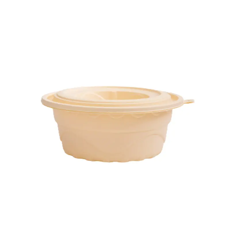 Biodegradable Utensils Fast Food Cornstarch Corn Starch Food Container Camping Kitchen Biodegradable Lunch Box