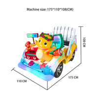 Manège de jeu d'arcade pour enfants, voiture d'amusement, manège pour enfants NaiLong Party (avec/sans parapluie), manège pour centre commercial, parc d'attractions