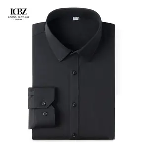 100S Men's Convertible Cuff Length Oversized 100% Cotton Custom Gents New Model Classic Long Sleeve Dress Shirts