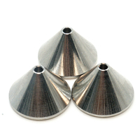 R3 R4 moyen trou rond rond crème encadrement bec cuisson gâteau outils de bricolage 304 acier inoxydable partie conique composant en forme de buse