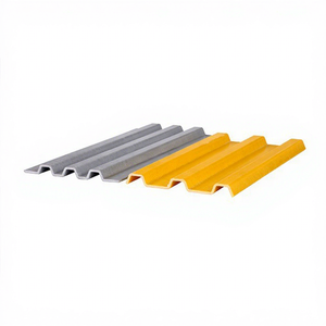 Profilés en fibre de verre pultrudée renforcée FRP GRP pour plaque de protection - Product Image 1