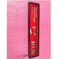 Écran LCD tactile de 24,5 pouces pour magasin de détail, ultra-fin, haute luminosité, étagère extensible, gestion à distance, 4G WIFI USB