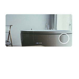 Espejos de baño iluminados con enchufe de afeitadora espejo de baño de aumento iluminado espejos iluminados para baños - Product Image 1