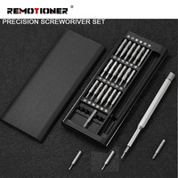 Kit de Tournevis 24-en-1 Multifonctionnel avec Embouts Magnétiques – Jeu de Tournevis de Précision pour Réparation d'Ordinateurs et Outils Domestiques