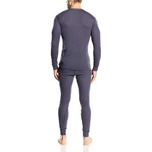 Sous-vêtements thermiques chauffants en flanelle épaisse, sous-vêtements longs en coton, sous-vêtements thermiques longs pour hommes, fabrication chinoise OEM - Product Image 2
