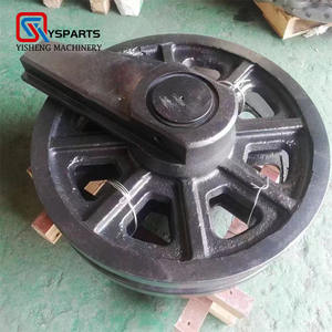 SR250 SR220 SR200 رافعة مجنزرة عجلات عجلات دوارة سفلية فولاذية جديدة منصات ربط المسار الترس التجزئة - Product Image 5