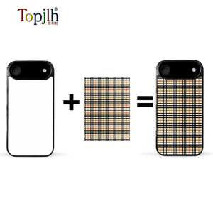 Topjlh 2D TPU sublimazione custodie per telefono di lusso con stampa personalizzata per iPhone serie ammortizzante e <span class=keywords><strong>Cover</strong></span> cellulare Premium con trasferimento HD - Product Image 3