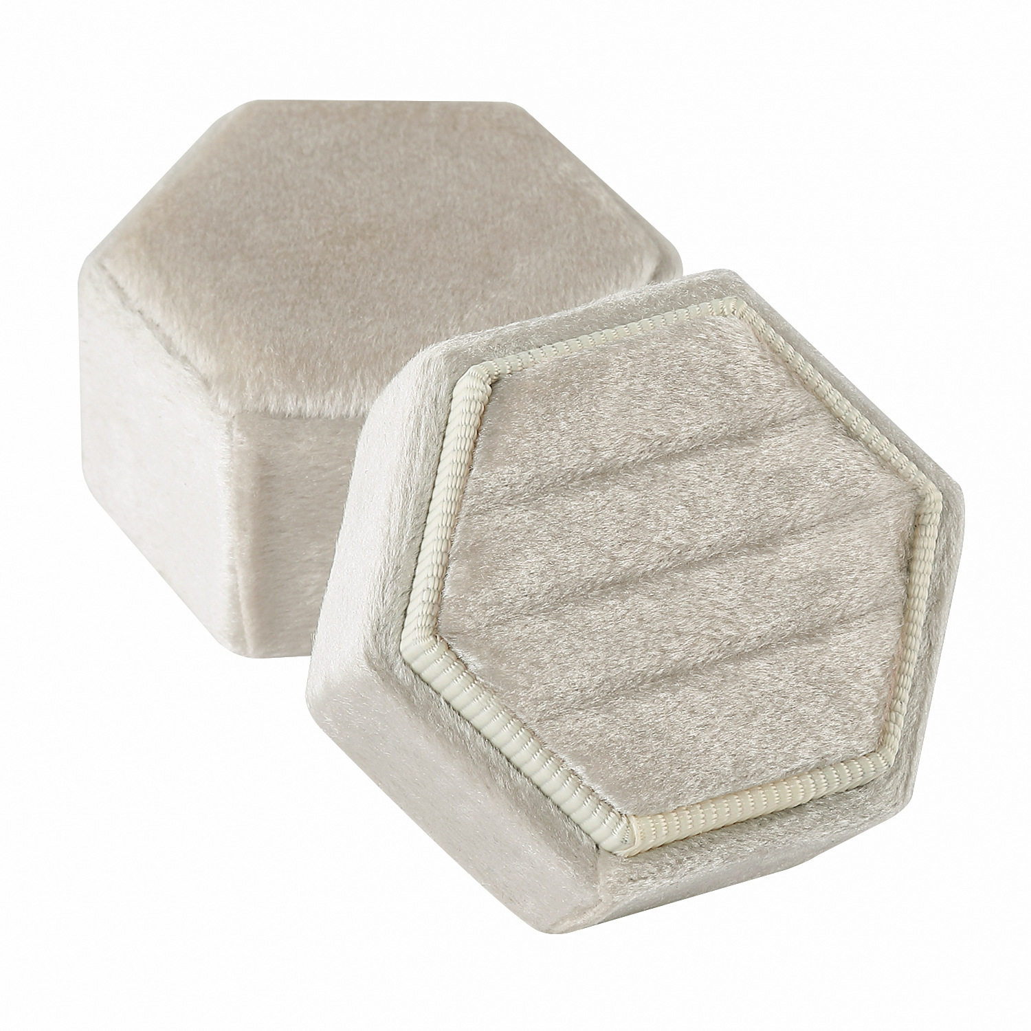 Light yellow; single ring box - light yellow