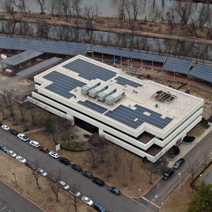 Système solaire connecté au réseau Rosenpv 15 kW, énergie verte propre, avec panneaux solaires, onduleur et supports de montage - Product Image 2