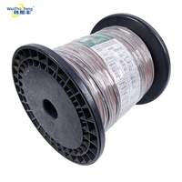 Câbles électriques UL2651 plats 28AWG 300V, multibrins, 99,9% cuivre, bornes rouges et blanches, isolation PVC, UL758/UL1581 PH2.0-2/3/4