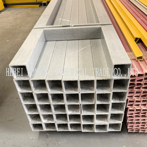 Xây dựng bề mặt mịn FRP GRP Ống Vuông cắt dịch vụ có sẵn - Product Image 5