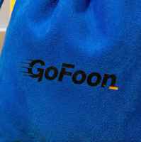 Sac à cordon écologique de marque en gros pour chaussures, sac cadeau de mariage, sacs à bijoux et cosmétiques avec logo imprimé