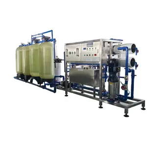 2021 Environmental Drinking Water Water Treatment Machine With Double Water Softener 5000L Per Hour