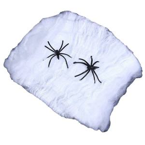 Decoraciones <span class=keywords><strong>de</strong></span> Halloween <span class=keywords><strong>Tela</strong></span> <span class=keywords><strong>de</strong></span> <span class=keywords><strong>araña</strong></span> <span class=keywords><strong>artificial</strong></span> Horror Luminous Stretch Telarañas Al Aire Libre Halloween Scary Party Accesorios 2017 - Product Image 4