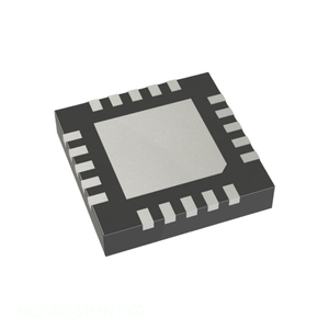 Composant électronique de gestion de l'alimentation (PMIC) 20 VFQFN à contacts apparents NCP81561MNTXG, CI BOM en stock - Product Image 1