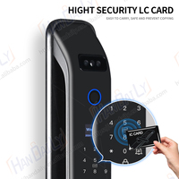 Serrure de porte intelligente à reconnaissance faciale 3D, biométrique automatique, carte RFID IC, Wifi, application Wishome, caméra de sécurité, empreinte digitale, serrure numérique